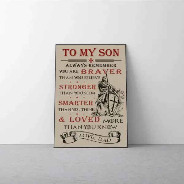 Inspiring Words for Your Son: "Braver Than You Believe, Stronger Than You Seem"